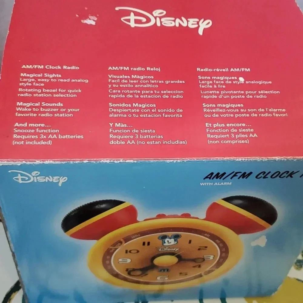 NIB MICKEY RADIO - Picture 6 of 7